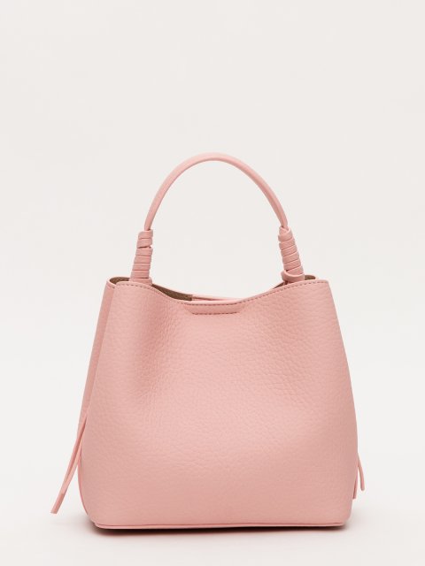 Розовый кросс-боди Royal cuir. Вид 3.