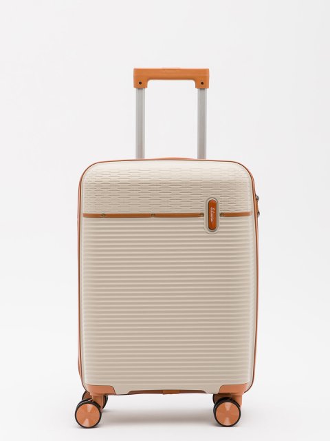 Бежево-серый чемодан S.Lavia (Славия) - артикул: 0К-00067828 - ракурс 2