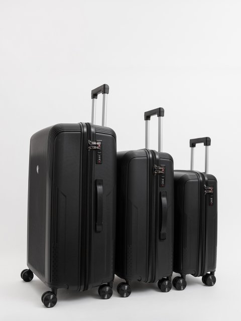 Чёрный чемодан S.Lavia (Славия) - артикул: 0К-00075215 - ракурс 12