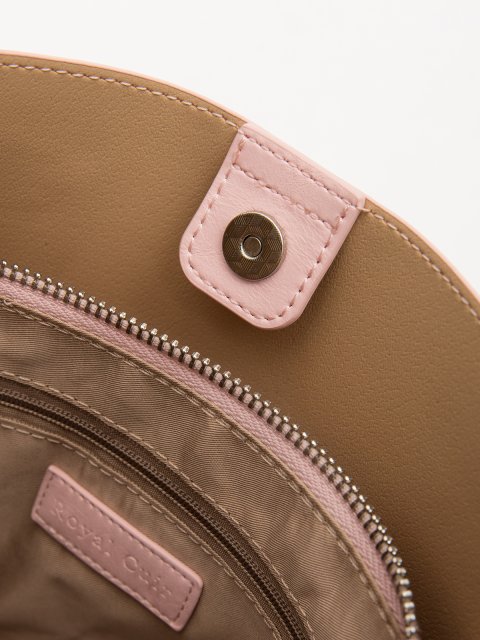 Розовый кросс-боди Royal cuir (Royal cuir) - артикул: 0К-00077280 - ракурс 4