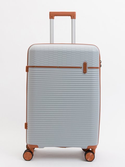 Серый чемодан S.Lavia (Славия) - артикул: 0К-00075333 - ракурс 1