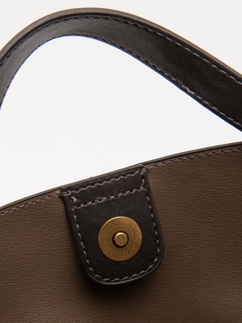 Темно-коричневый тоут At you (At you) - артикул: 0К-00075945 - ракурс 7