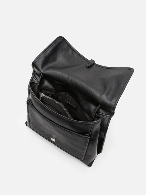 Чёрный кросс-боди Royal cuir (Royal cuir) - артикул: 0К-00080260 - ракурс 3