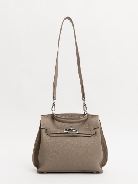 Серо-коричневый сэтчел AT YOU (AT YOU) - артикул: 0К-00077232 - ракурс 1