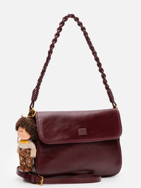Бордовый кросс-боди Royal cuir - 4599.00 руб