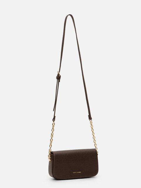 Темно-коричневый кросс-боди David Jones - 2999.00 руб