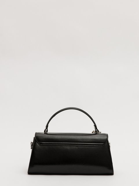 Чёрный сэтчел Royal cuir (Royal cuir) - артикул: 0К-00077275 - ракурс 2