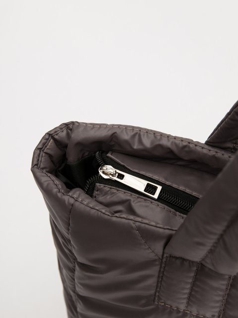 Темно-бежевый шоппер NaVibe (NaVibe) - артикул: V26 501 25 - ракурс 4