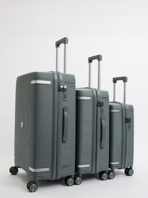 Светло-серый чемодан S.Lavia (Славия) - артикул: 0К-00075376 - ракурс 12