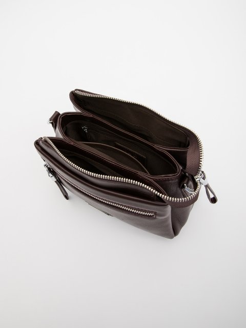 Бордовый кросс-боди Polina (Полина) - артикул: 0К-00073160 - ракурс 3