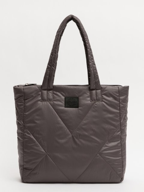 Темно-бежевый шоппер NaVibe (NaVibe) - артикул: V26 501 25 - ракурс 1