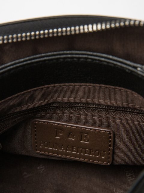 Чёрный кросс-боди Polina (Полина) - артикул: 0К-00073128 - ракурс 4