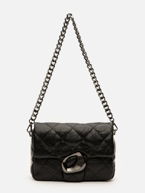 Чёрный кросс-боди Royal cuir (Royal cuir) - артикул: 0К-00080289 - ракурс 1