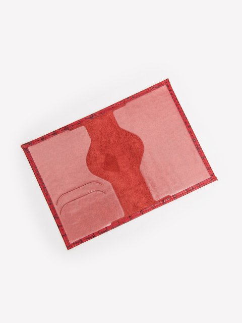 Красная обложка для документов Angelo Bianco (Анджело Бьянко) - артикул: 0К-00075593 - ракурс 1