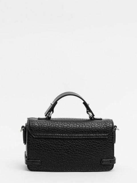 Чёрный сэтчел Royal cuir (Royal cuir) - артикул: 0К-00077311 - ракурс 2