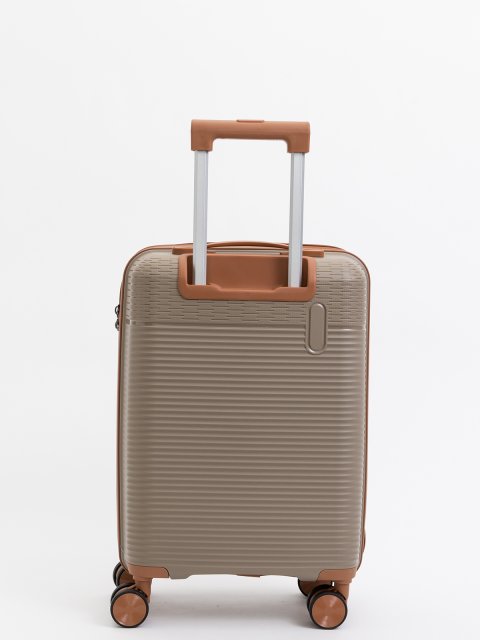 Темно-бежевый чемодан S.Lavia (Славия) - артикул: 0К-00075365 - ракурс 2
