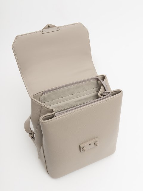 Бежевый рюкзак David Jones (Дэвид Джонс) - артикул: 0К-00077127 - ракурс 3