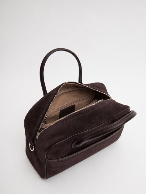 Темно-коричневый саквояж At you (At you) - артикул: 0К-00076191 - ракурс 3