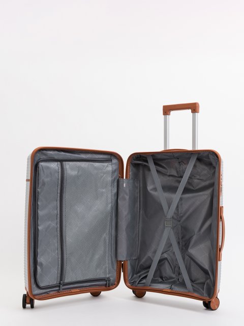 Серый чемодан S.Lavia (Славия) - артикул: 0К-00075331 - ракурс 10