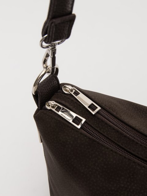 Темно-коричневый кросс-боди S.Lavia (Славия) - артикул: 1566 213 12 - ракурс 3