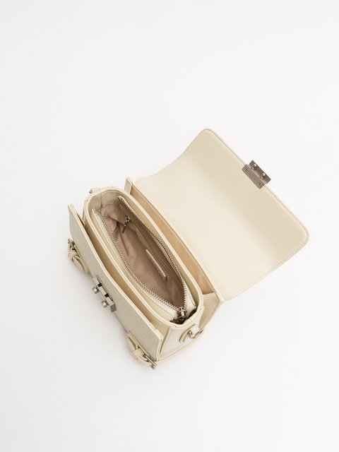 Молочный сэтчел Royal cuir (Royal cuir) - артикул: 0К-00077269 - ракурс 4