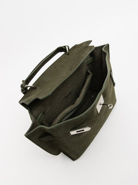 Оливковый сэтчел Balina (Balina) - артикул: 0К-00075568 - ракурс 4