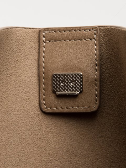 Темно-бежевый шоппер AT YOU (AT YOU) - артикул: 0К-00077224 - ракурс 5