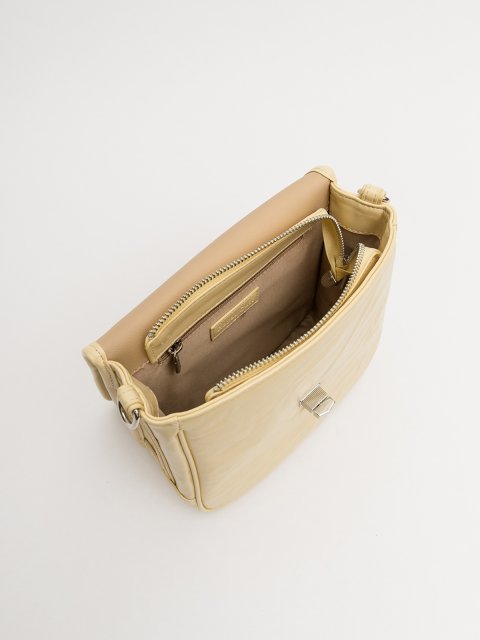 Жёлтый кросс-боди Royal cuir (Royal cuir) - артикул: 0К-00077356 - ракурс 3