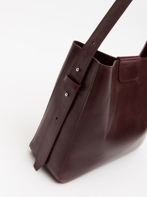 Темно-красный хобо AT YOU (AT YOU) - артикул: AY001 15 79 - ракурс 7