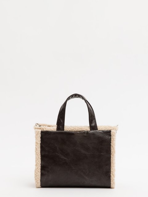 Темно-коричневый тоут NaVibe (NaVibe) - артикул: V103 048 12 - ракурс 2