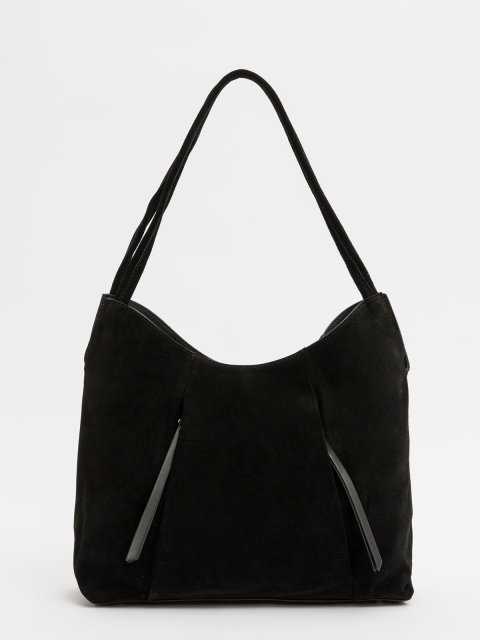 Чёрный шоппер Polina (Полина) - артикул: 0К-00073153 - ракурс 1