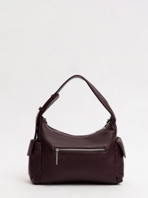 Бордовый хобо Polina (Полина) - артикул: 0К-00073158 - ракурс 2