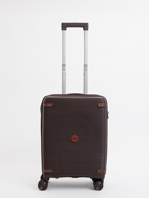 Коричневый чемодан S.Lavia (Славия) - артикул: 0К-00075371 - ракурс 3