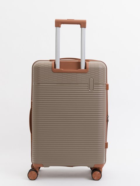 Темно-бежевый чемодан S.Lavia (Славия) - артикул: 0К-00075366 - ракурс 2