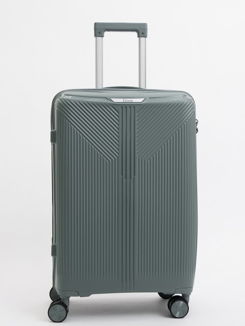 Светло-серый чемодан S.Lavia (Славия) - артикул: 0К-00075394 - ракурс 1