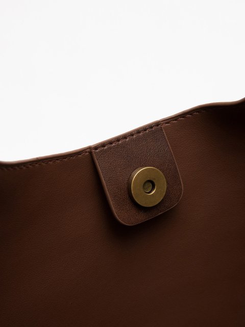 Темно-коричневый шоппер S.Lavia (Славия) - артикул: 0К-00076044 - ракурс 5