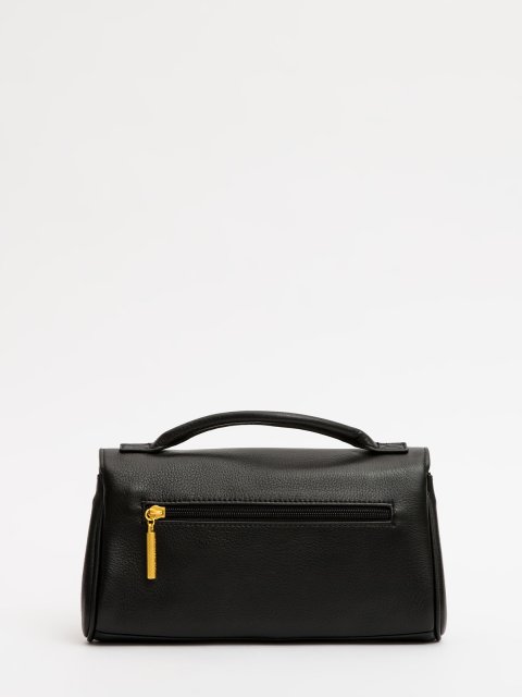 Чёрный сэтчел Polina (Полина) - артикул: 0К-00073157 - ракурс 2