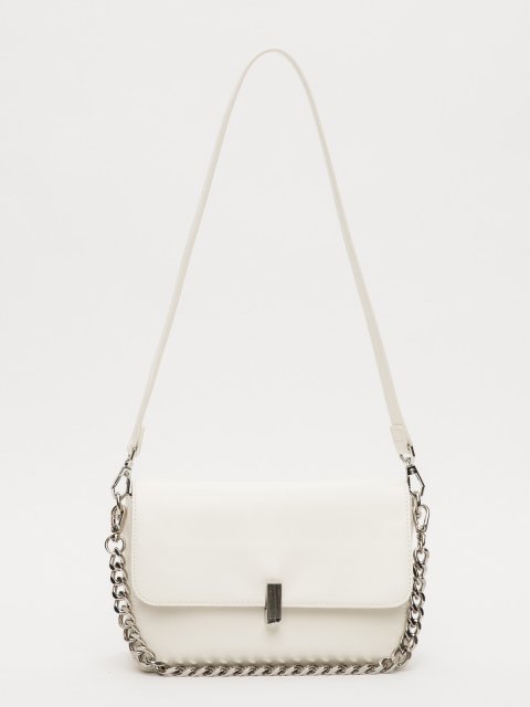 Белый кросс-боди Royal cuir (Royal cuir) - артикул: 0К-00077988 - ракурс 1