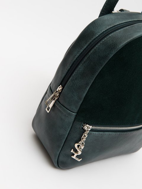 Темно-зелёный рюкзак S.Lavia (Славия) - артикул: 1482 99 87/880 70 - ракурс 5