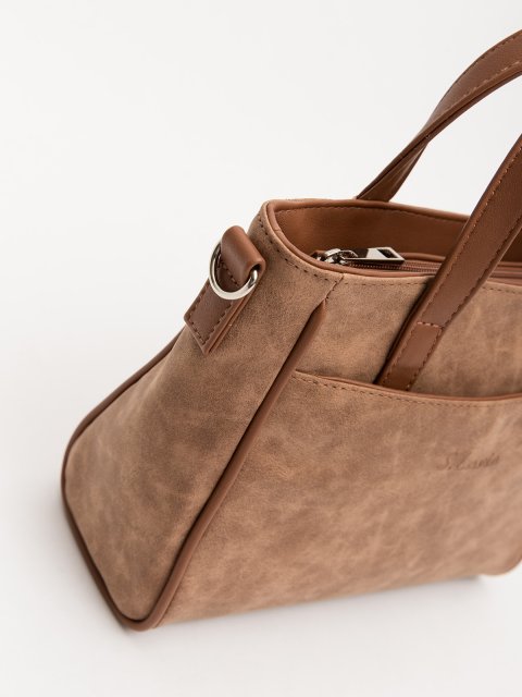 Темно-бежевый кросс-боди S.Lavia (Славия) - артикул: 1568 6608 27/777 24 - ракурс 4