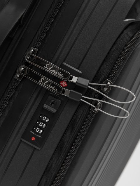 Чёрный чемодан S.Lavia (Славия) - артикул: 0К-00067848 - ракурс 6