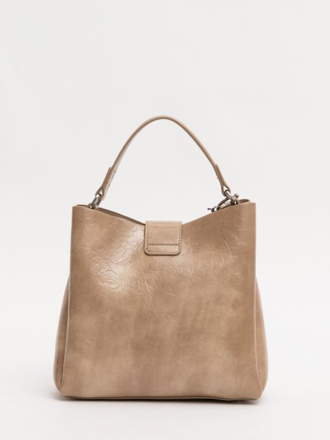 Темно-бежевый кросс-боди Royal cuir (Royal cuir) - артикул: 0К-00077348 - ракурс 2