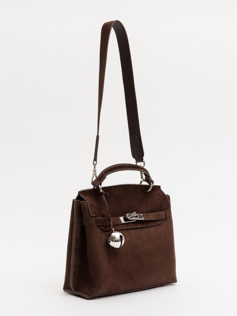 Темно-коричневый сэтчел Balina (Balina) - артикул: 0К-00075567 - ракурс 3