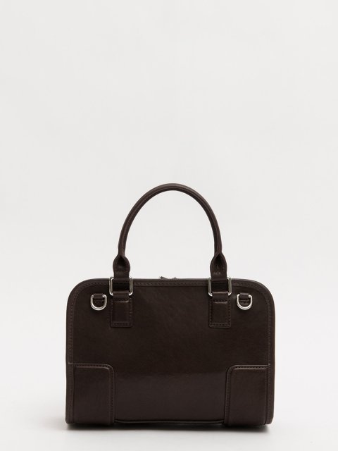 Темно-коричневый саквояж AT YOU (AT YOU) - артикул: 0К-00077227 - ракурс 2