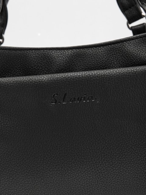 Чёрный тоут S.Lavia (Славия) - артикул: 1590 92 01 - ракурс 5