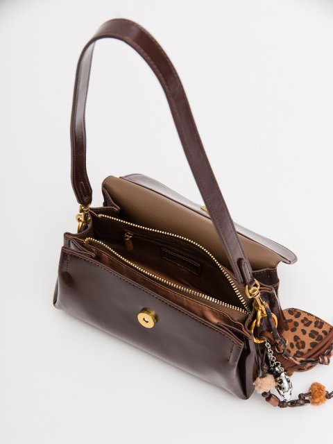 Бордовый кросс-боди At you (At you) - артикул: 0К-00075956 - ракурс 3