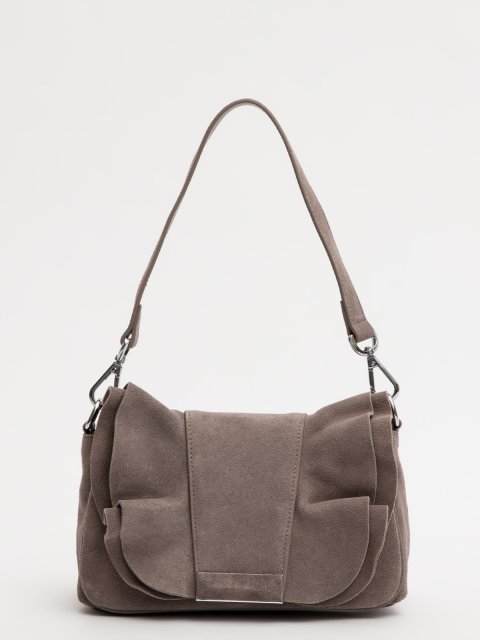 Серый кросс-боди Polina (Полина) - артикул: 0К-00073180 - ракурс 1
