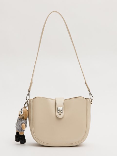 Бежевый кросс-боди Royal cuir (Royal cuir) - артикул: 0К-00077273 - ракурс 1