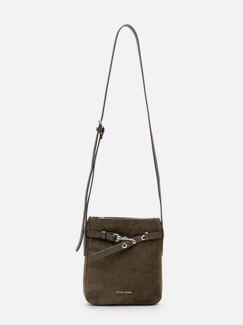 Оливковый кросс-боди David Jones (Дэвид Джонс) - артикул: 0К-00079675 - ракурс 1