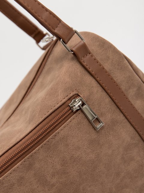 Темно-бежевый саквояж S.Lavia (Славия) - артикул: 1592 6608 27/777 24 - ракурс 3